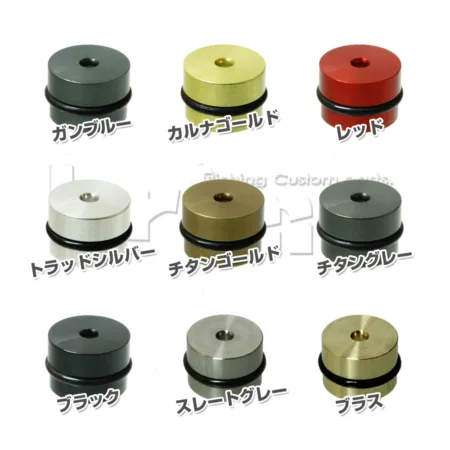 ウッドハンドルノブ シマノ・ダイワ用 Sanctus Baron350 花梨バール