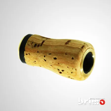 ウッドノブ シマノ・ダイワ用 Sanctus brave350 花梨 - ブリモ リール