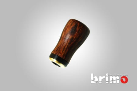 ウッドハンドルノブ シマノ・ダイワ用 Sanctus brave350 ココボロ