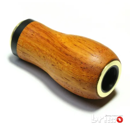 花梨のウッド製ハンドルノブ - ブリモ リールハンドルノブとハンドルの