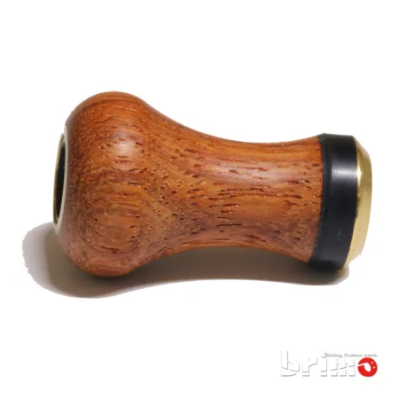 花梨のウッド製ハンドルノブ - ブリモ リールハンドルノブとハンドルの